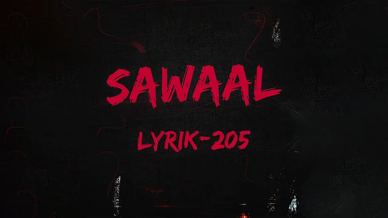 The Sawaal thumbnail: the red title over the dark street, widened.